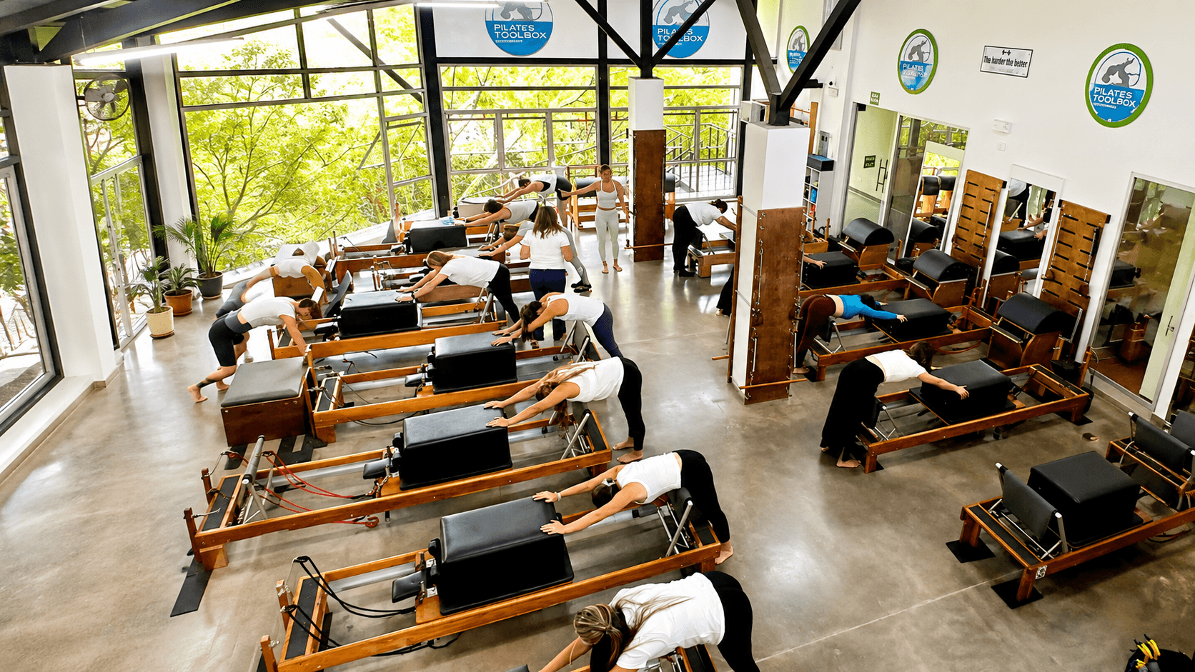 Modalidad Grupal de Pilates Toolbox Company